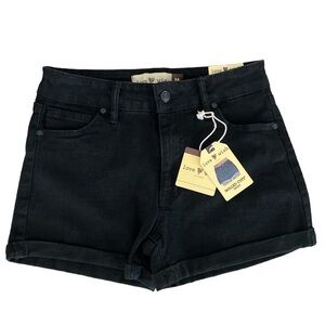 NWT Love Wish Rolled Cuff Jean Shorts
